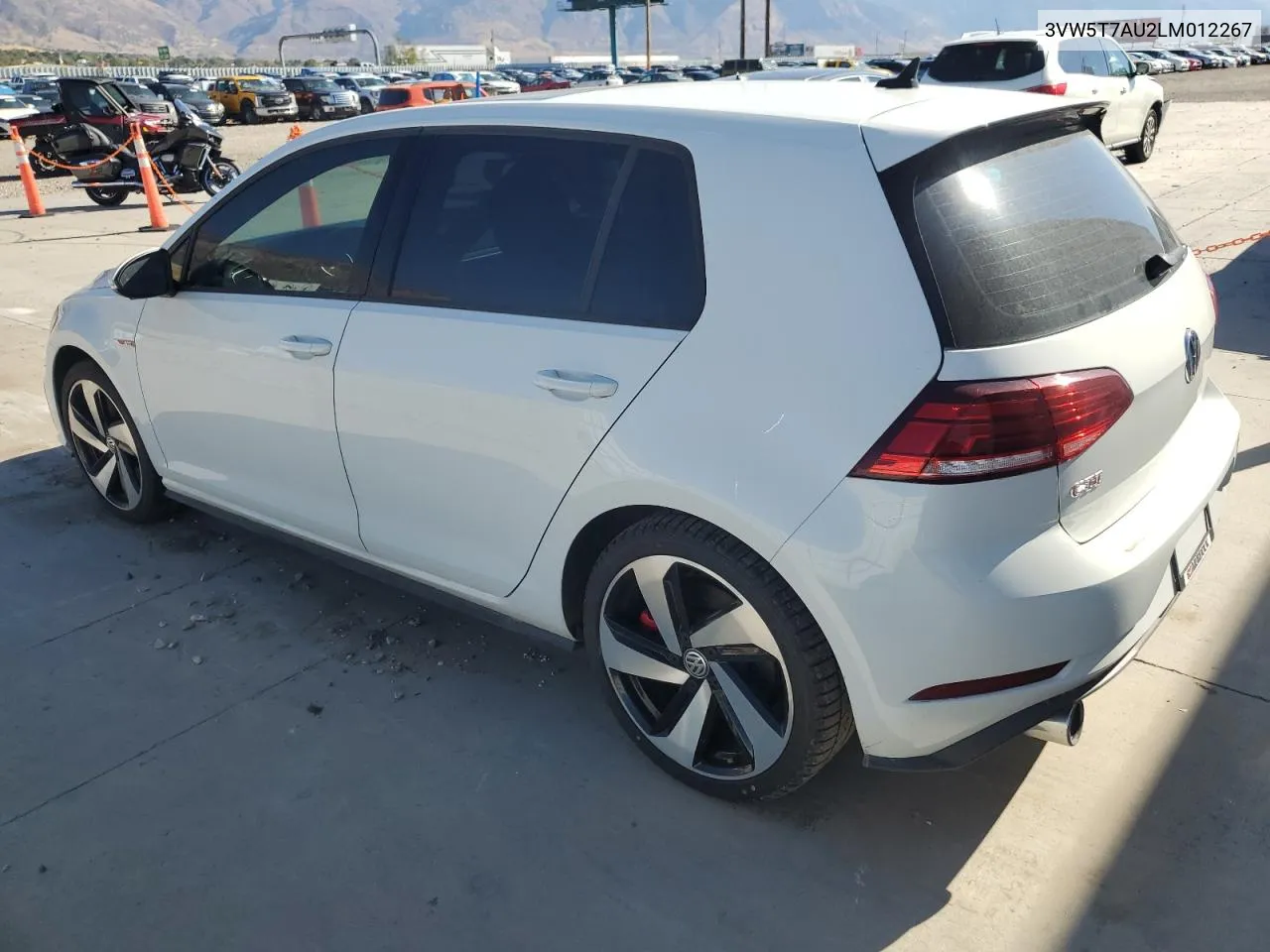 2020 Volkswagen Gti S VIN: 3VW5T7AU2LM012267 Lot: 77018654