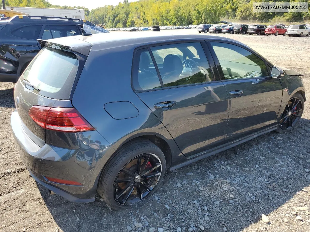 2021 Volkswagen Gti S VIN: 3VW6T7AU7MM005255 Lot: 70678014