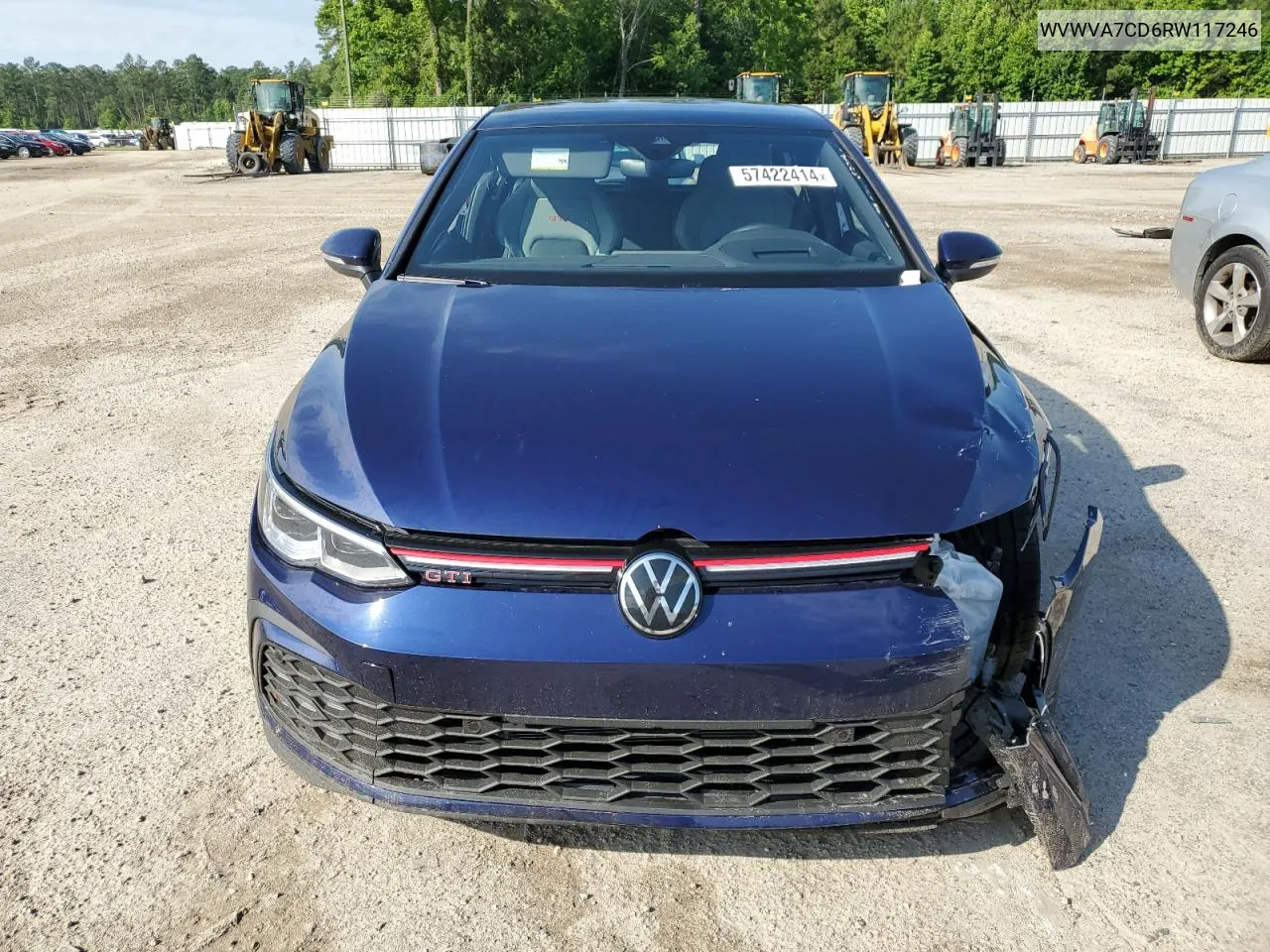 WVWVA7CD6RW117246 2024 Volkswagen Gti Autobahn