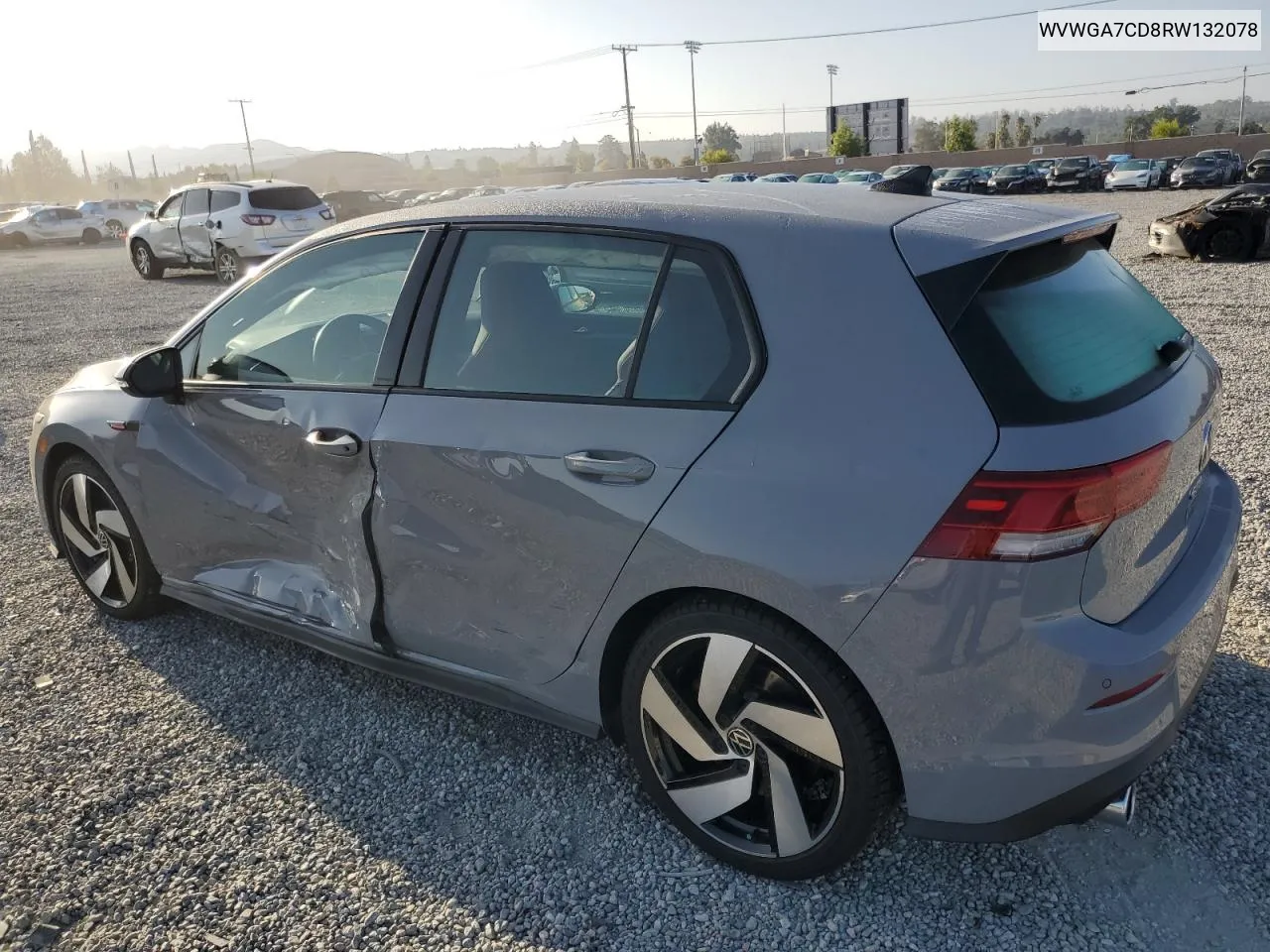 2024 Volkswagen Gti S VIN: WVWGA7CD8RW132078 Lot: 71666954