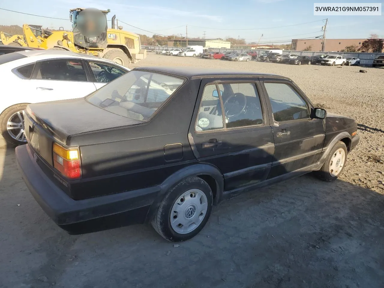 1992 Volkswagen Jetta Gl VIN: 3VWRA21G9NM057391 Lot: 77632984