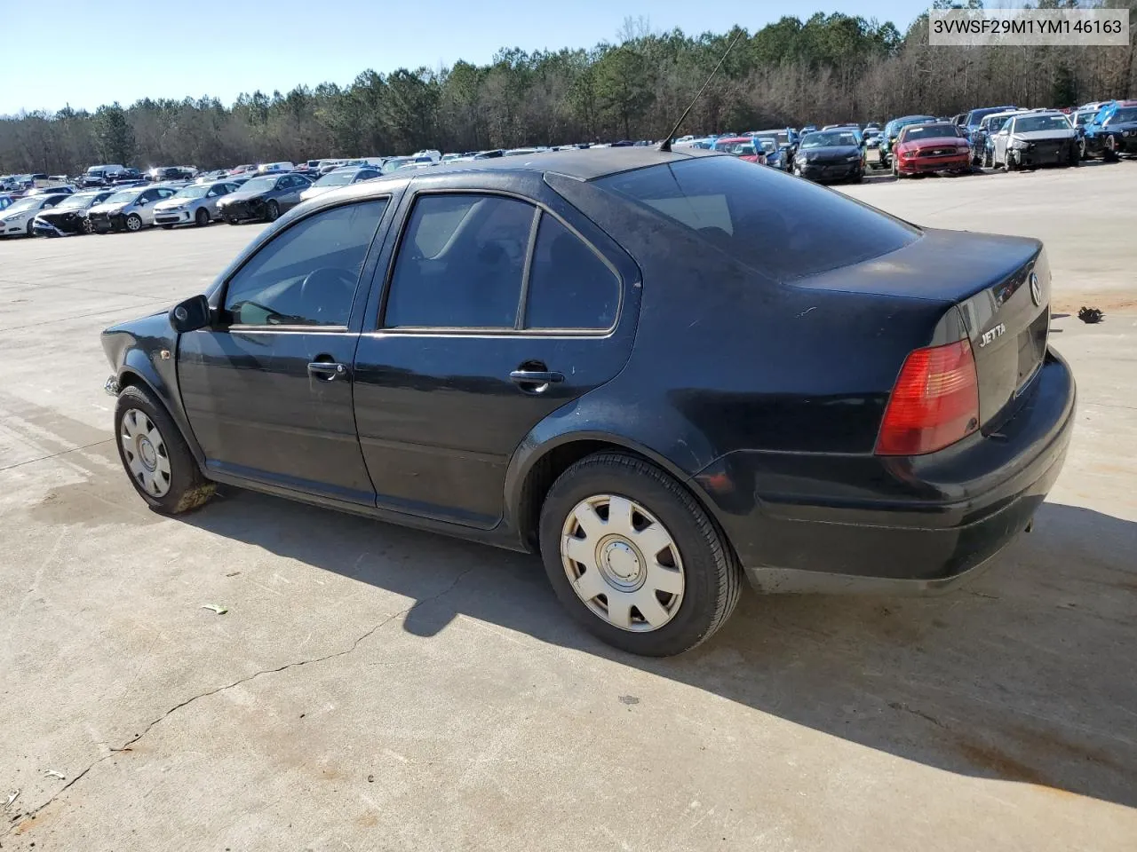 2000 Volkswagen Jetta Gls Tdi VIN: 3VWSF29M1YM146163 Lot: 64545974