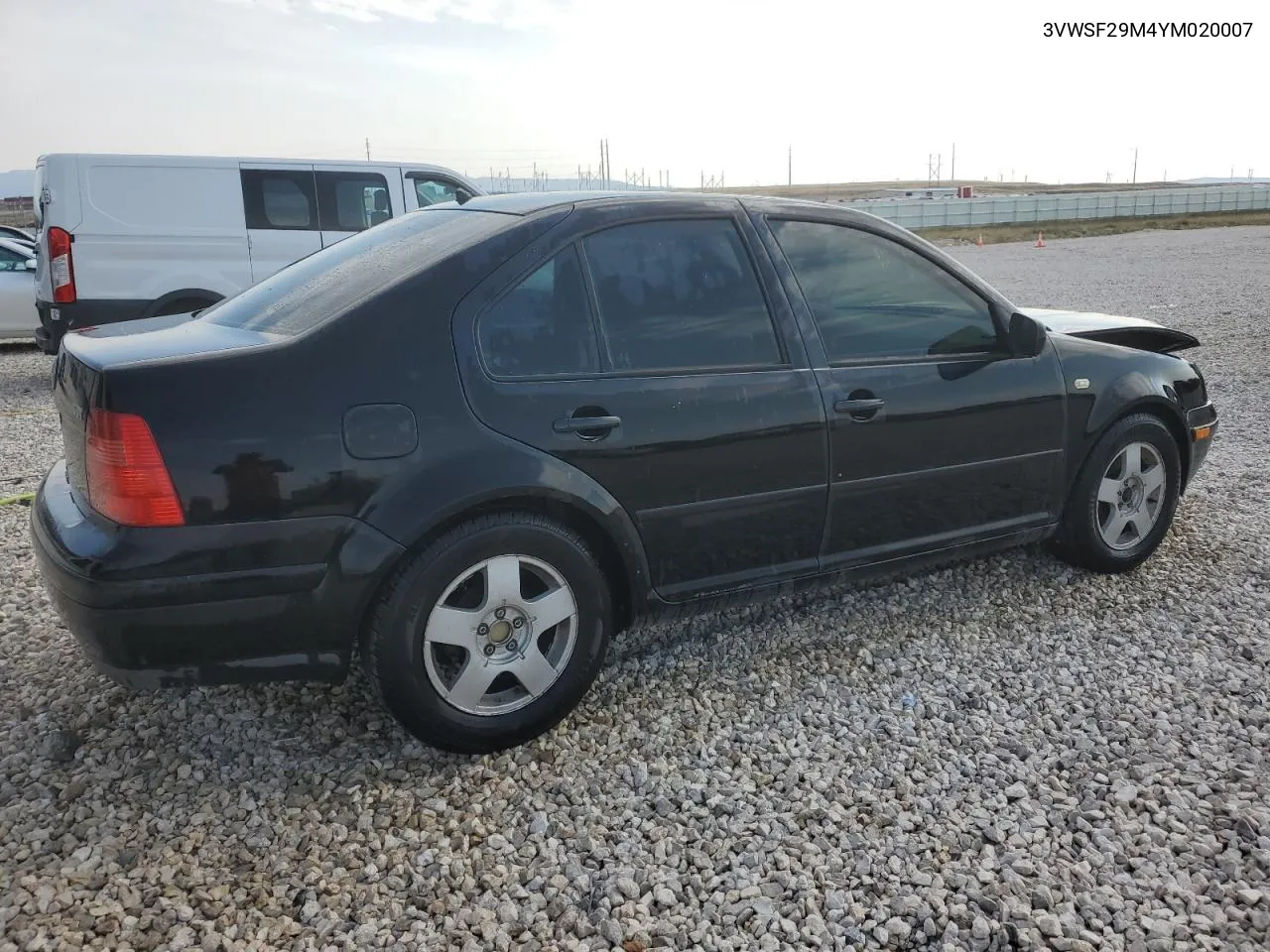 2000 Volkswagen Jetta Gls Tdi VIN: 3VWSF29M4YM020007 Lot: 65765534