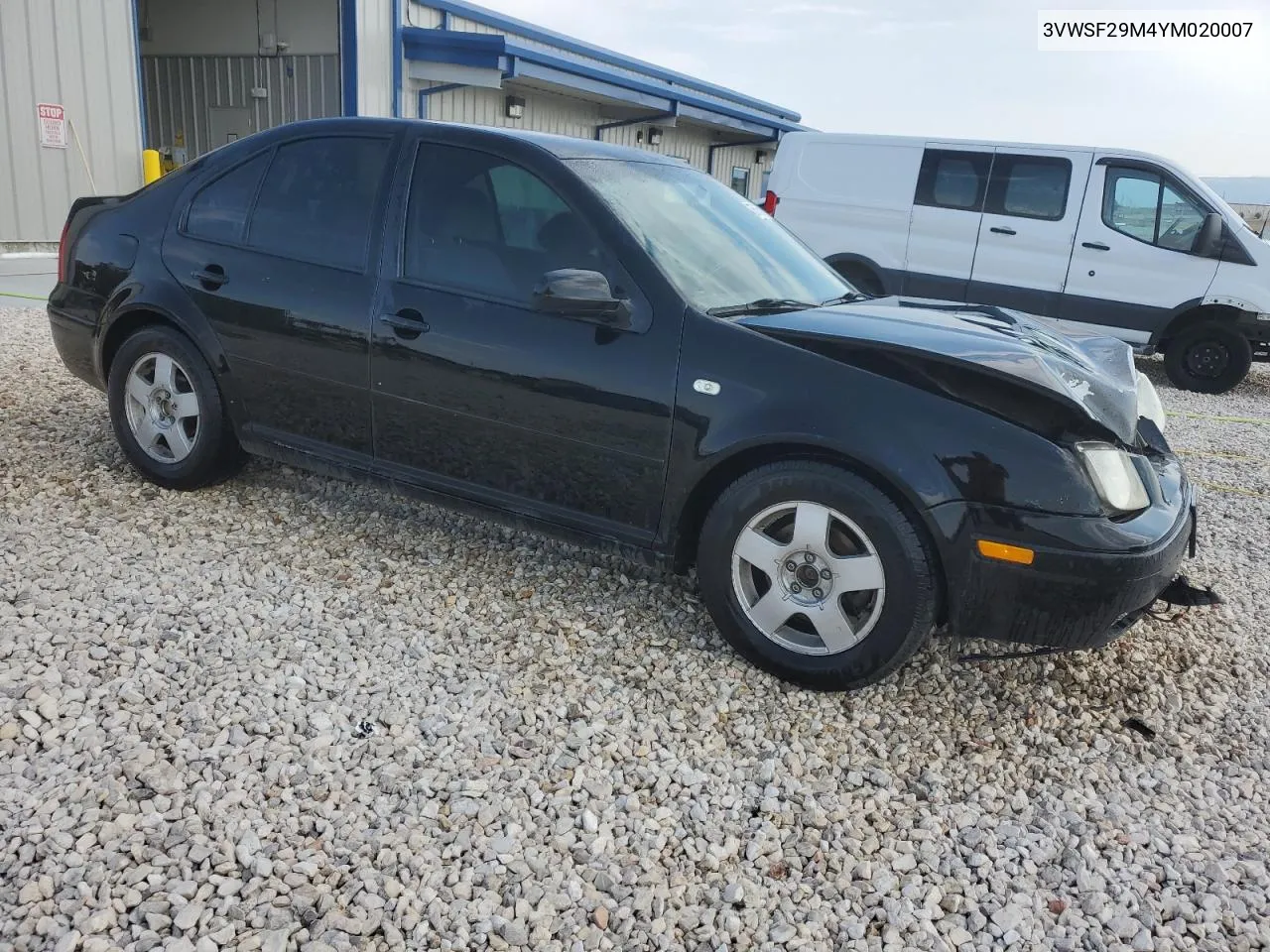 2000 Volkswagen Jetta Gls Tdi VIN: 3VWSF29M4YM020007 Lot: 65765534