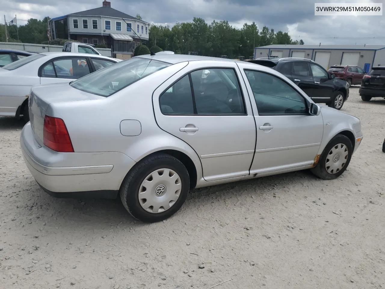 2001 Volkswagen Jetta Gl VIN: 3VWRK29M51M050469 Lot: 64952994