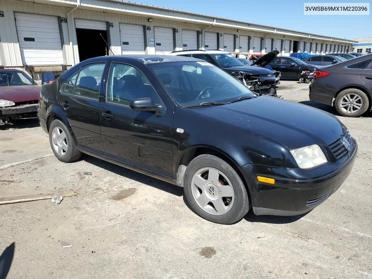 2001 Volkswagen Jetta Gls VIN: 3VWSB69MX1M220396 Lot: 74299384