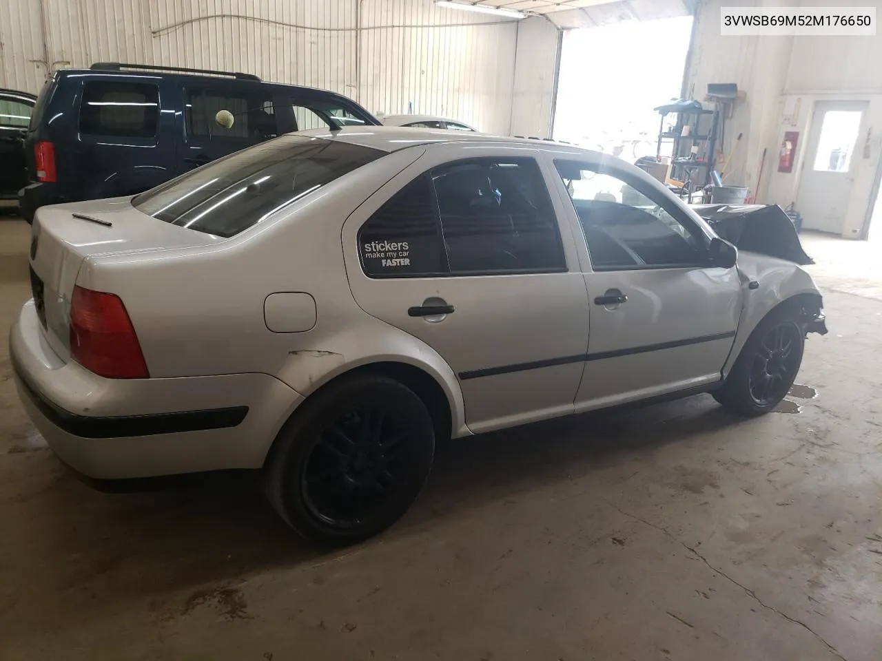 3VWSB69M52M176650 2002 Volkswagen Jetta Gls