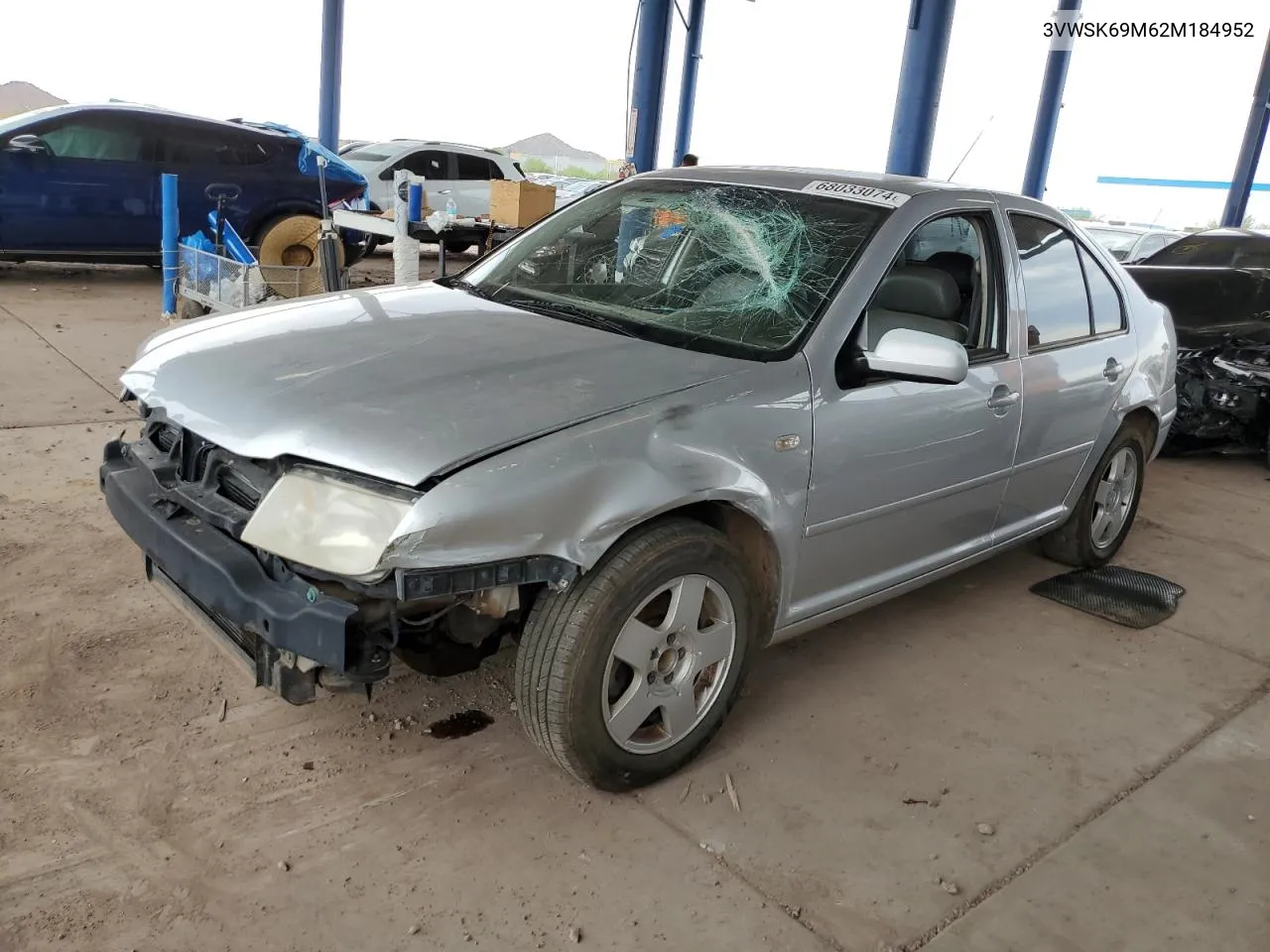 3VWSK69M62M184952 2002 Volkswagen Jetta Gls