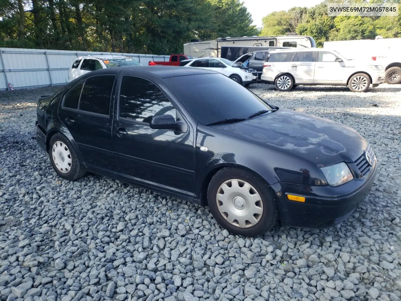 2002 Volkswagen Jetta Gls VIN: 3VWSE69M72M057845 Lot: 68217854