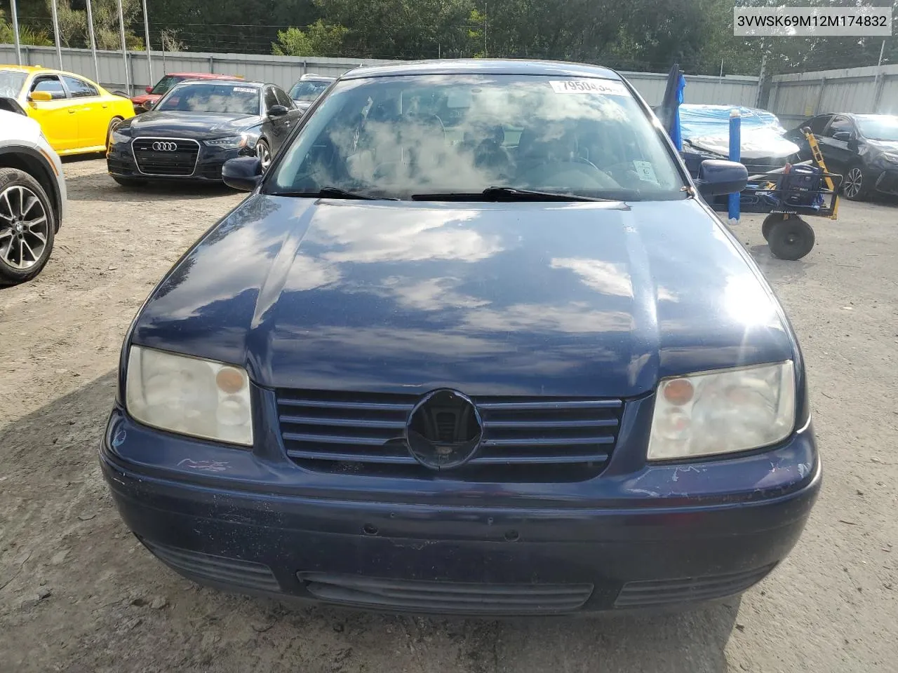 2002 Volkswagen Jetta Gls VIN: 3VWSK69M12M174832 Lot: 79504344