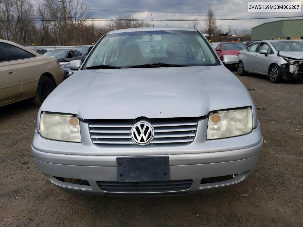 2003 Volkswagen Jetta Gls VIN: 3VWSK69M33M006207 Lot: 47651584