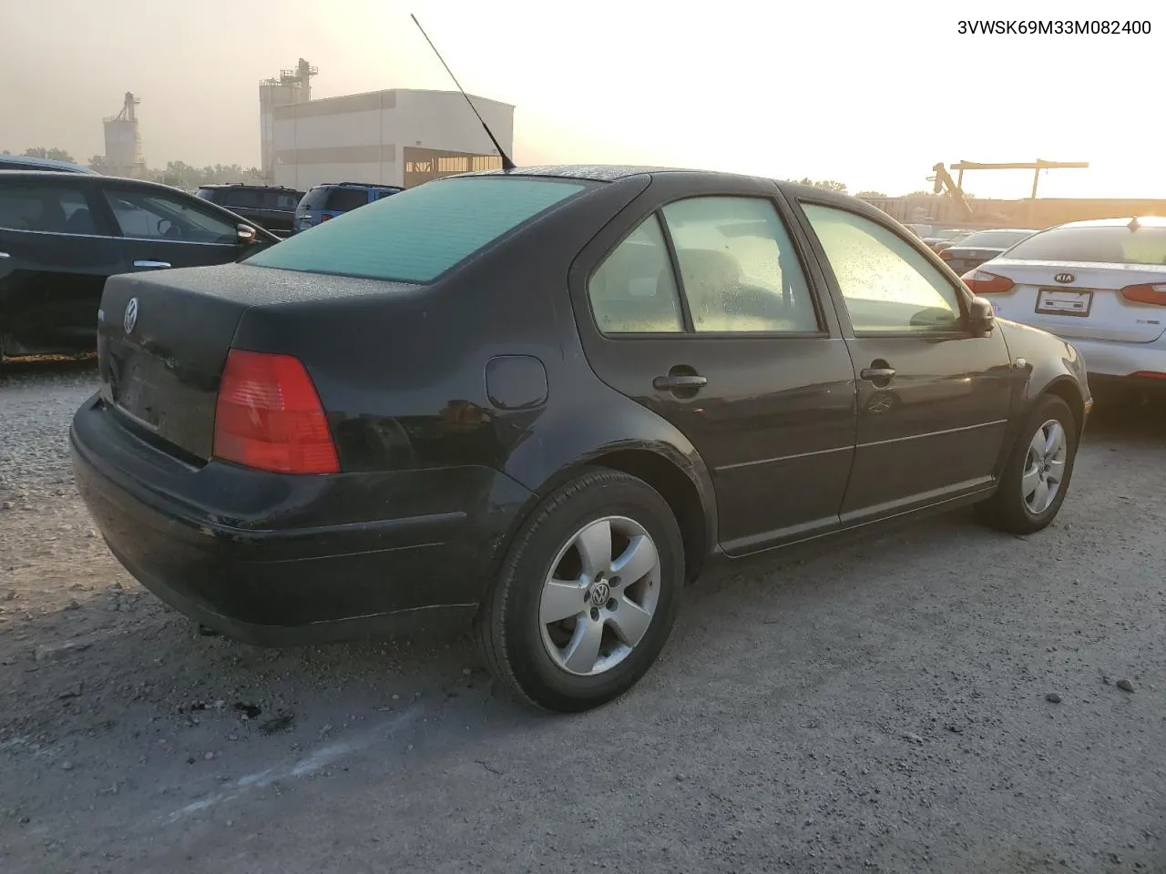 2003 Volkswagen Jetta Gls VIN: 3VWSK69M33M082400 Lot: 64039664