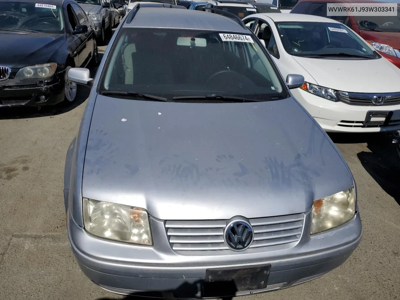 WVWRK61J93W303341 2003 Volkswagen Jetta Gl