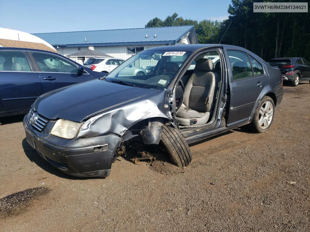 3VWTH69M23M134621 2003 Volkswagen Jetta Glx