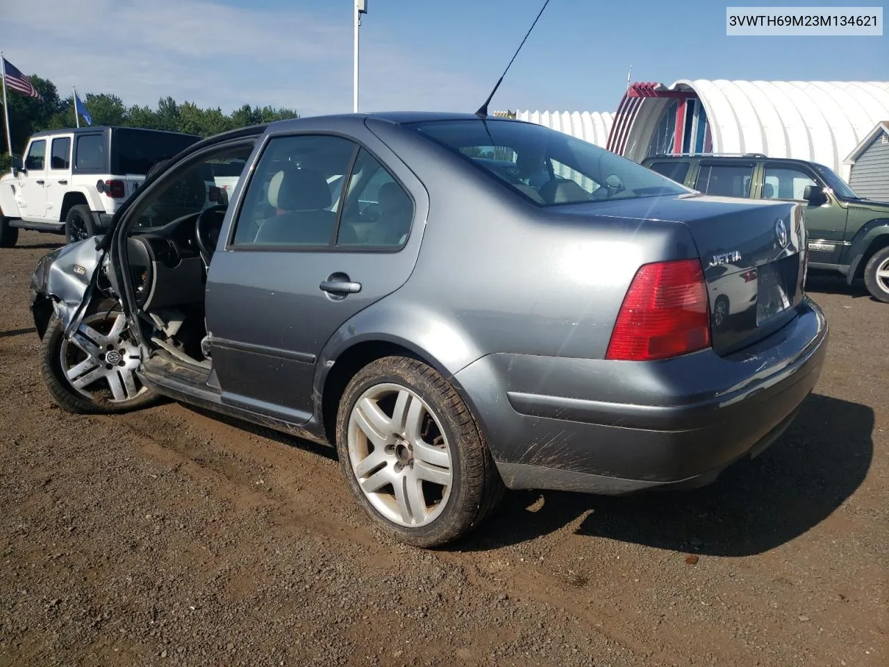 2003 Volkswagen Jetta Glx VIN: 3VWTH69M23M134621 Lot: 69747374