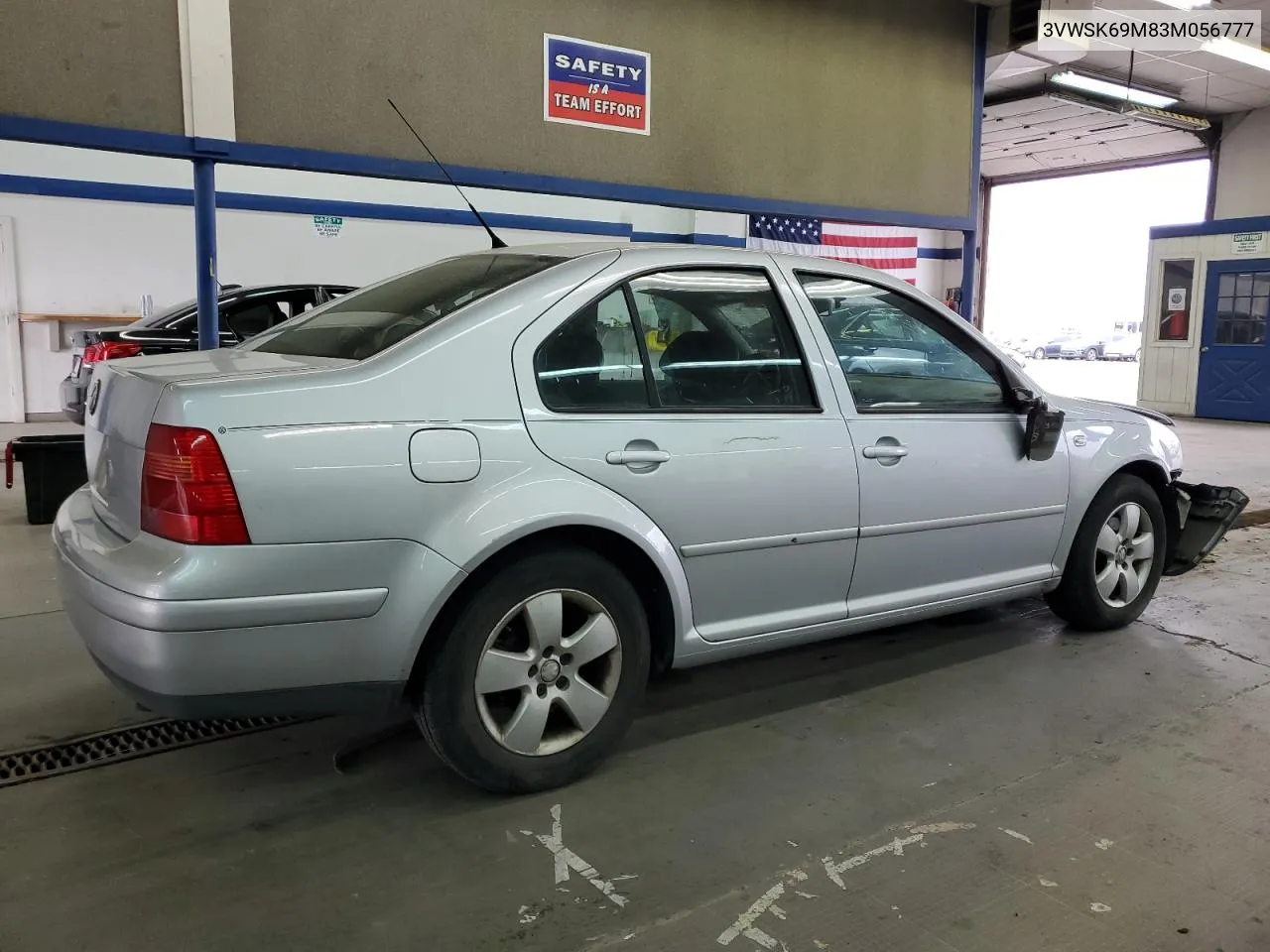 2003 Volkswagen Jetta Gls VIN: 3VWSK69M83M056777 Lot: 72551954