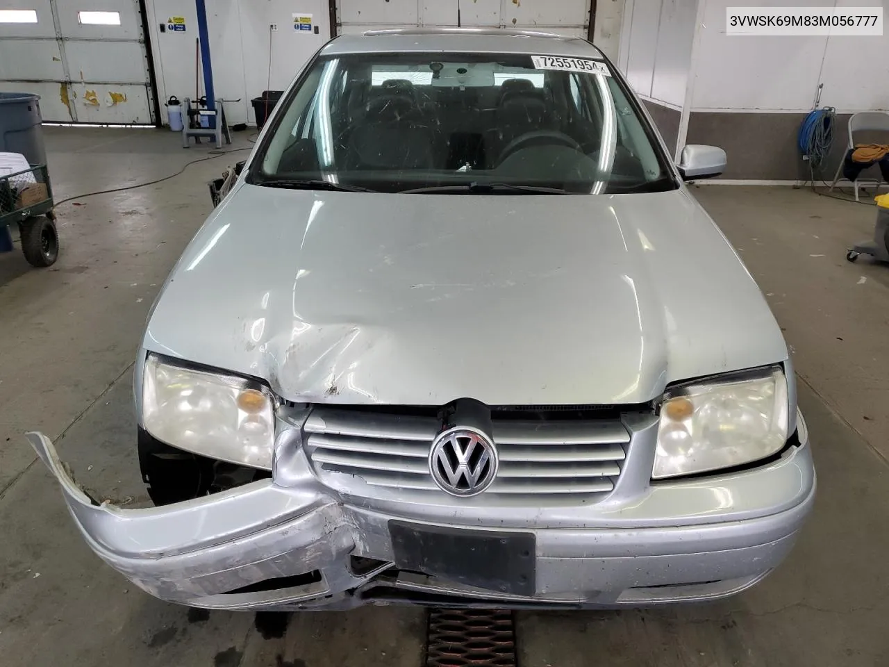 2003 Volkswagen Jetta Gls VIN: 3VWSK69M83M056777 Lot: 72551954