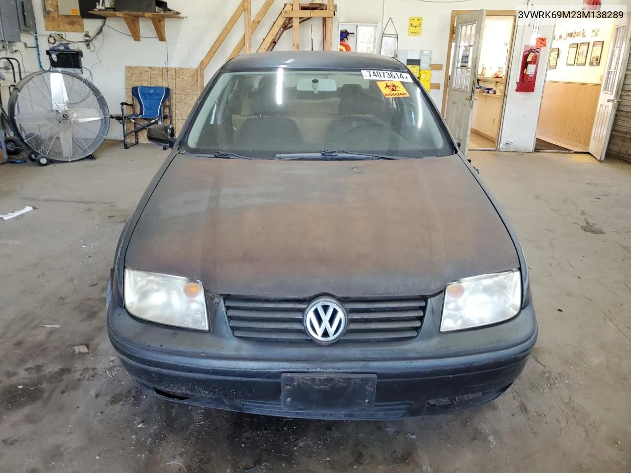 3VWRK69M23M138289 2003 Volkswagen Jetta Gl