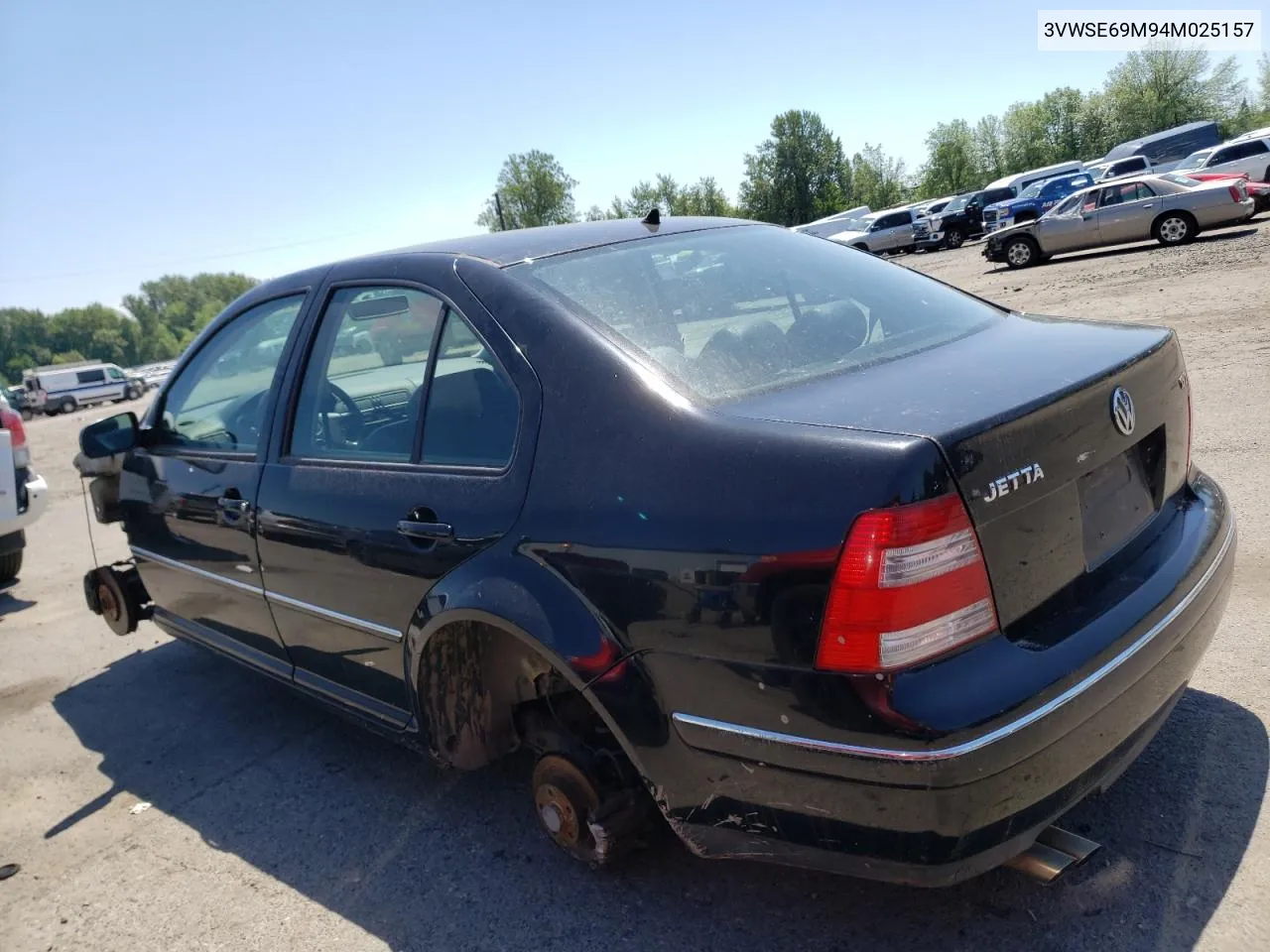 2004 Volkswagen Jetta Gls VIN: 3VWSE69M94M025157 Lot: 54479193