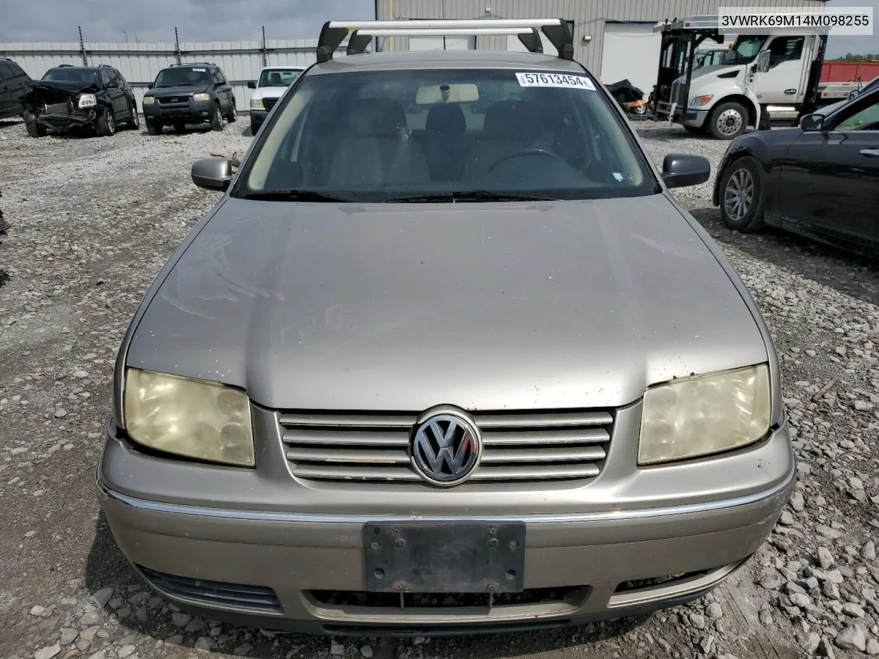 2004 Volkswagen Jetta Gl VIN: 3VWRK69M14M098255 Lot: 57613454