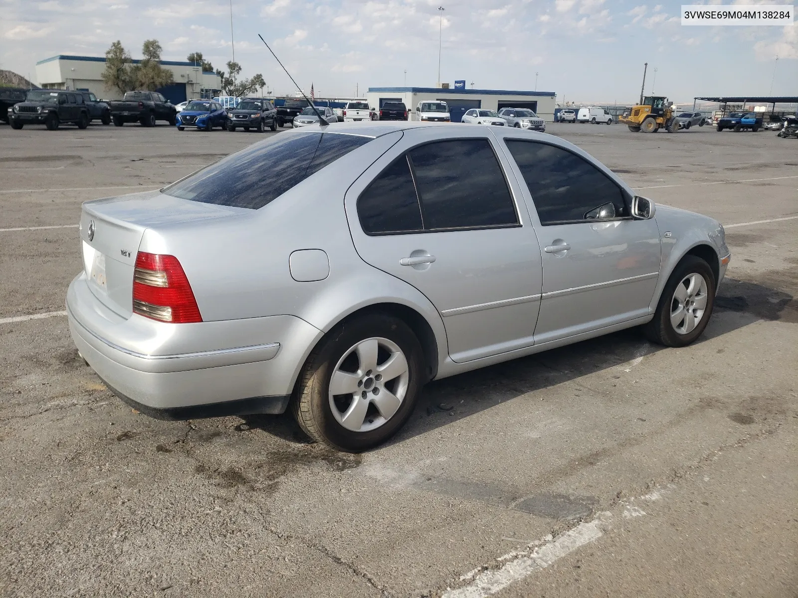 2004 Volkswagen Jetta Gls VIN: 3VWSE69M04M138284 Lot: 65752434