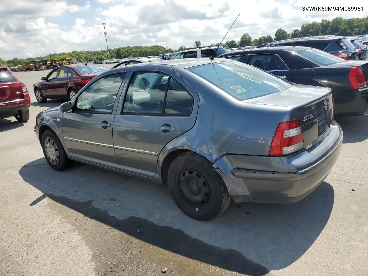 2004 Volkswagen Jetta Gl VIN: 3VWRK69M94M089951 Lot: 67679984