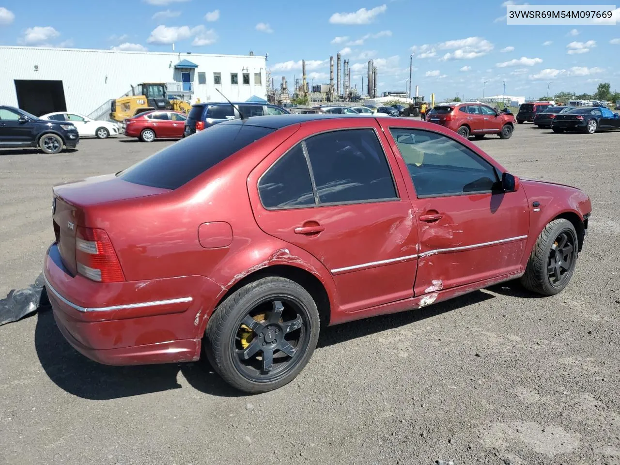 2004 Volkswagen Jetta Gls Tdi VIN: 3VWSR69M54M097669 Lot: 69407774