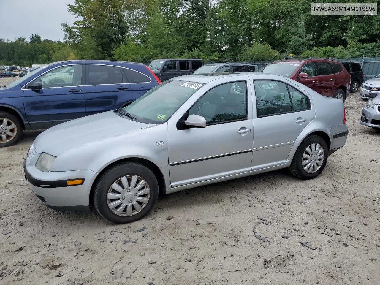 2004 Volkswagen Jetta Gls VIN: 3VWSA69M14M019896 Lot: 70269714