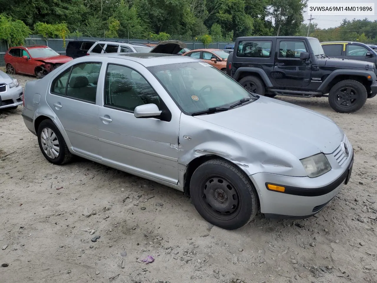 2004 Volkswagen Jetta Gls VIN: 3VWSA69M14M019896 Lot: 70269714