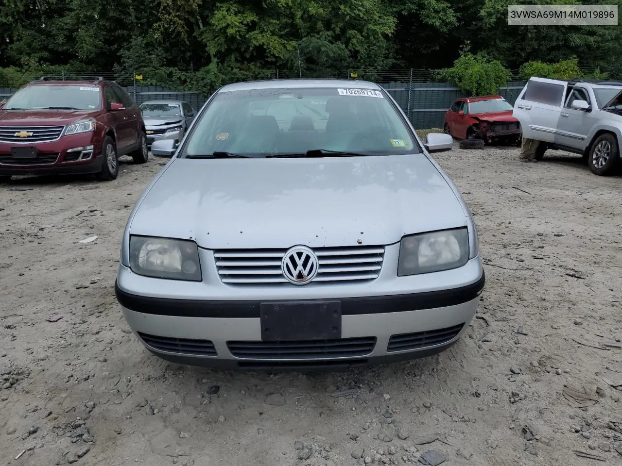 2004 Volkswagen Jetta Gls VIN: 3VWSA69M14M019896 Lot: 70269714