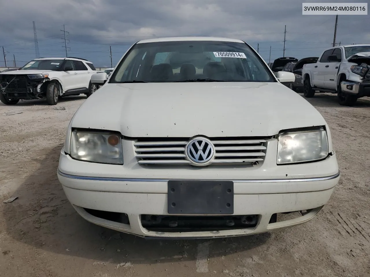 2004 Volkswagen Jetta Gl Tdi VIN: 3VWRR69M24M080116 Lot: 70509914