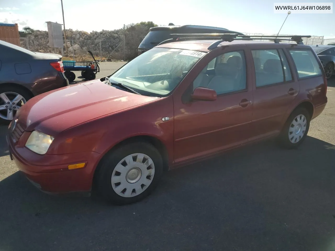 2004 Volkswagen Jetta Gl VIN: WVWRL61J64W106898 Lot: 73918914