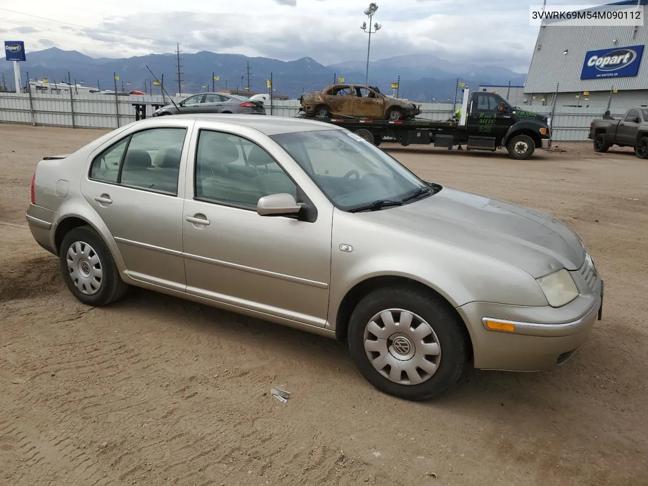 2004 Volkswagen Jetta Gl VIN: 3VWRK69M54M090112 Lot: 74530234