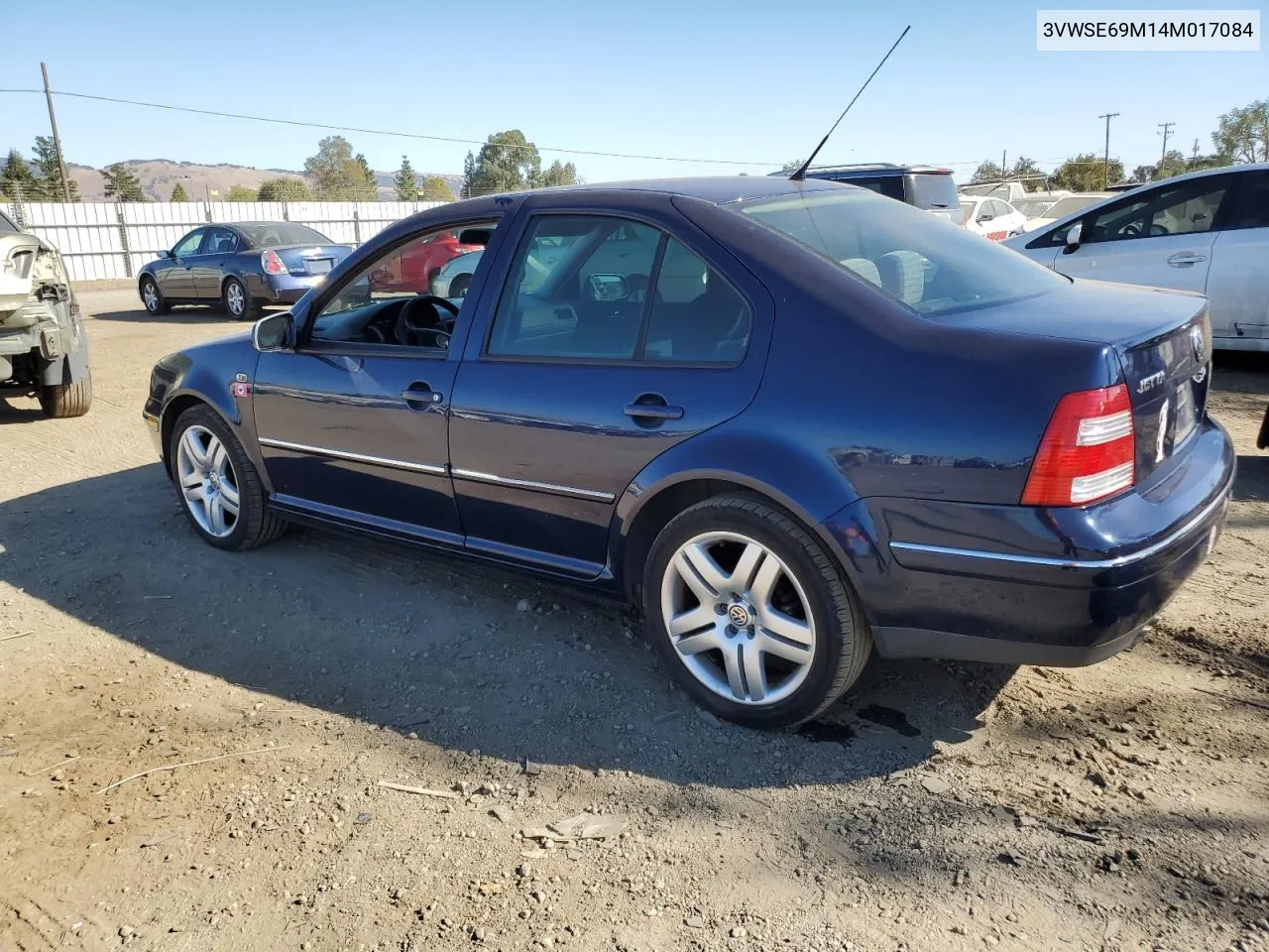 2004 Volkswagen Jetta Gls VIN: 3VWSE69M14M017084 Lot: 77221304