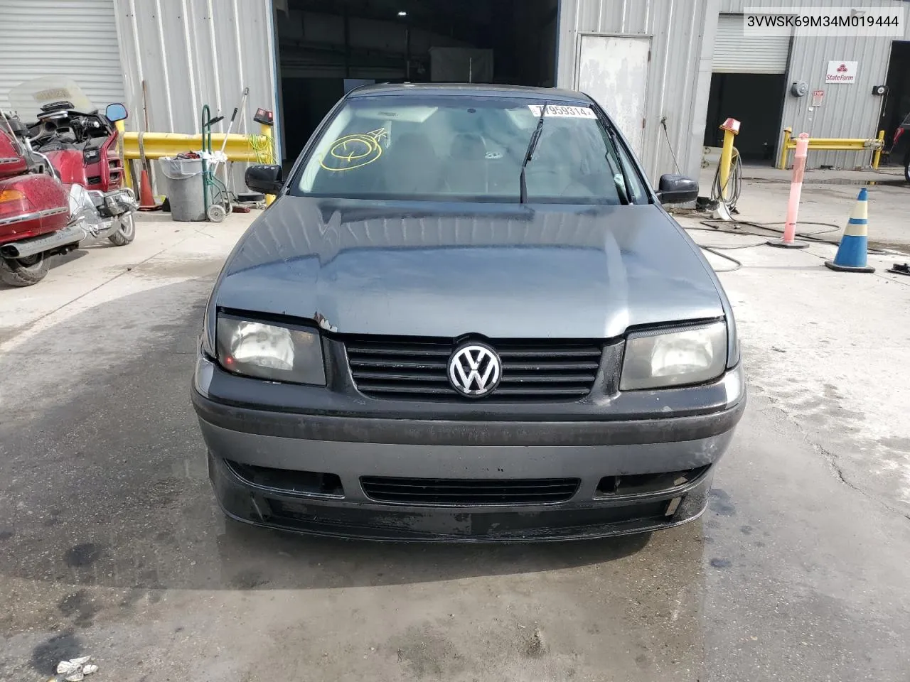 2004 Volkswagen Jetta Gls VIN: 3VWSK69M34M019444 Lot: 77959314