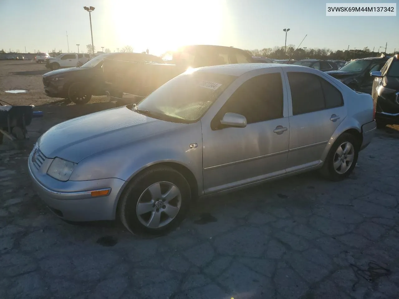 3VWSK69M44M137342 2004 Volkswagen Jetta Gls