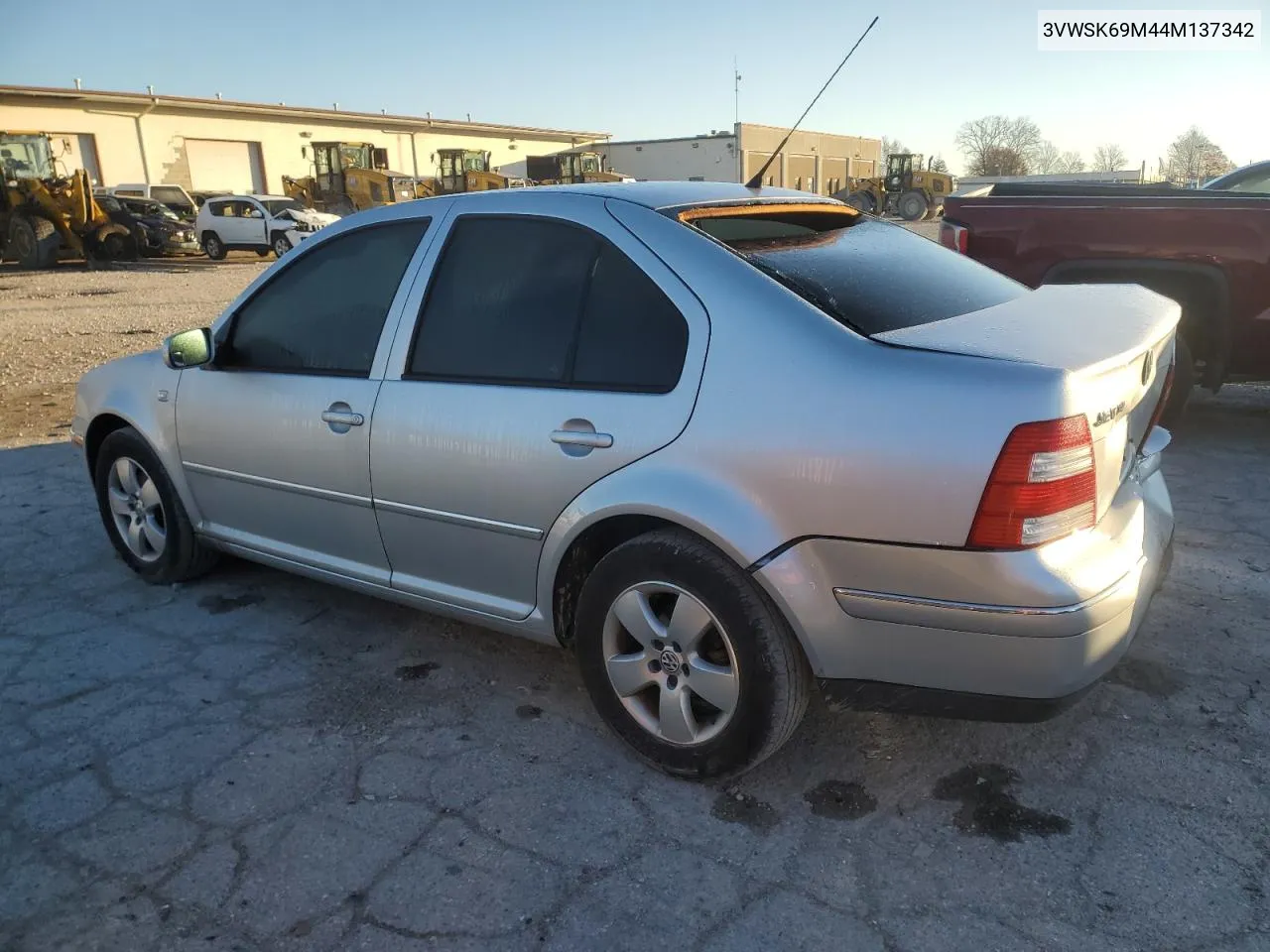 3VWSK69M44M137342 2004 Volkswagen Jetta Gls