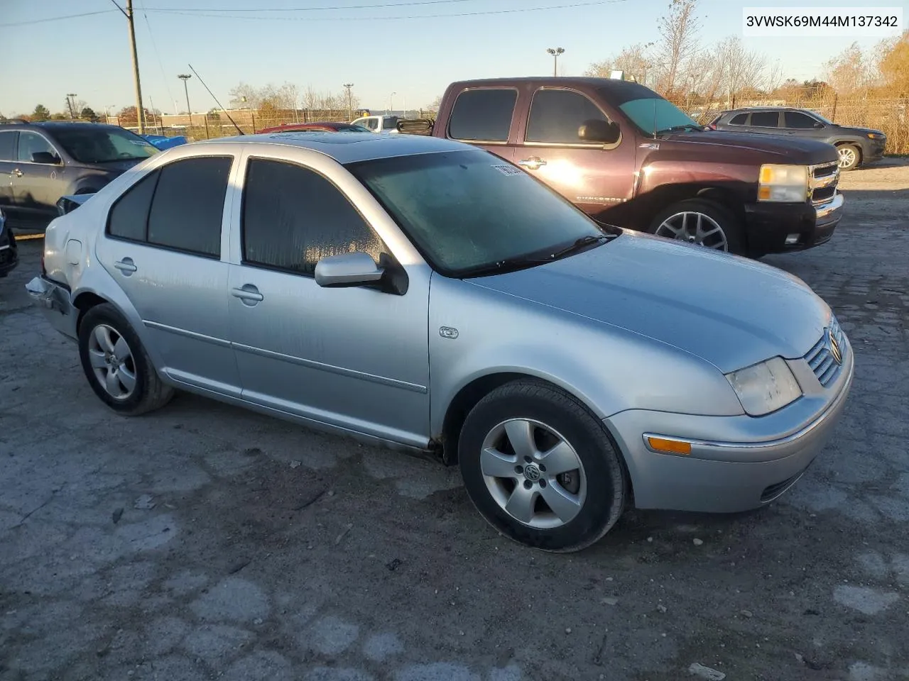 3VWSK69M44M137342 2004 Volkswagen Jetta Gls