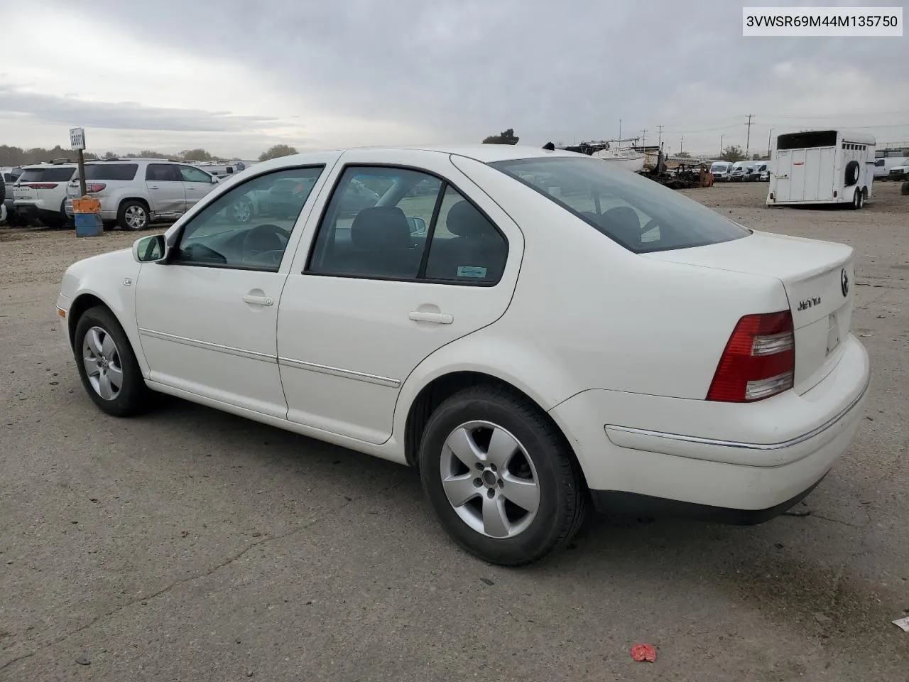 2004 Volkswagen Jetta Gls Tdi VIN: 3VWSR69M44M135750 Lot: 79967974