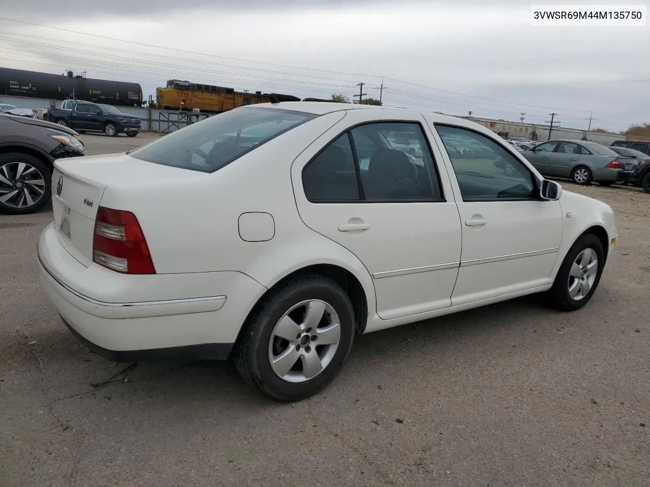 2004 Volkswagen Jetta Gls Tdi VIN: 3VWSR69M44M135750 Lot: 79967974