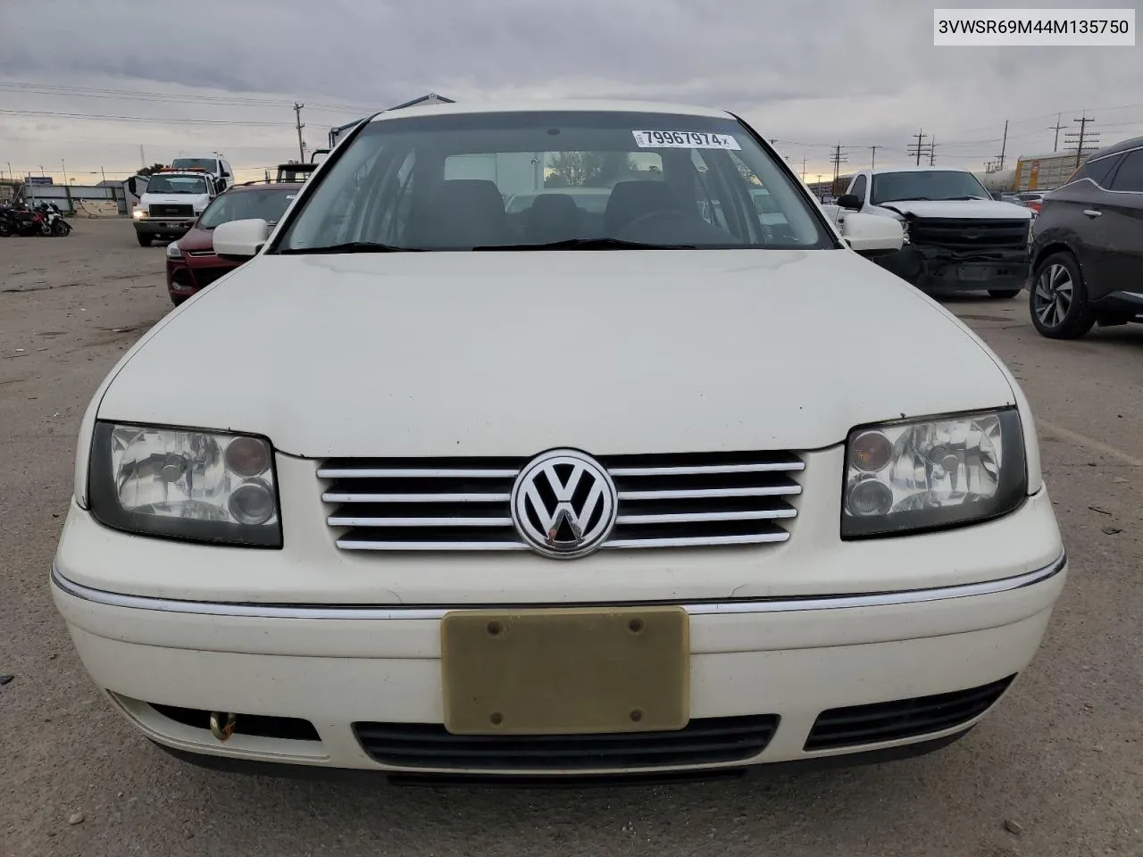 2004 Volkswagen Jetta Gls Tdi VIN: 3VWSR69M44M135750 Lot: 79967974