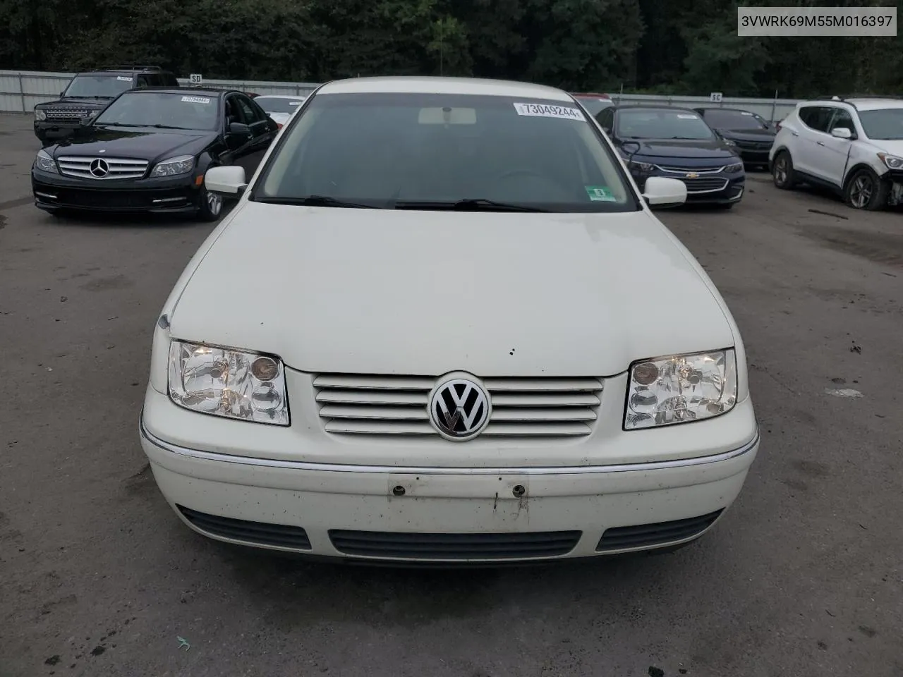 2005 Volkswagen Jetta Gl VIN: 3VWRK69M55M016397 Lot: 73049244