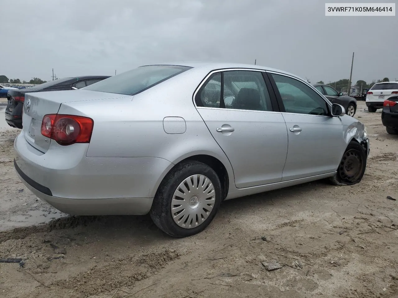 2005 Volkswagen New Jetta 2.5 VIN: 3VWRF71K05M646414 Lot: 75412394