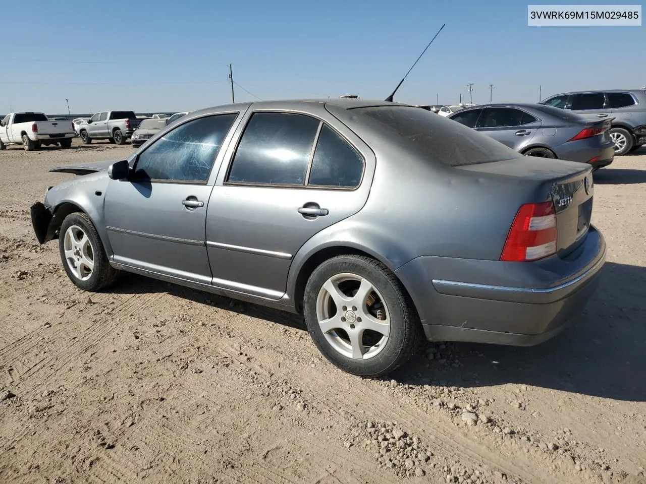 2005 Volkswagen Jetta Gl VIN: 3VWRK69M15M029485 Lot: 76056274