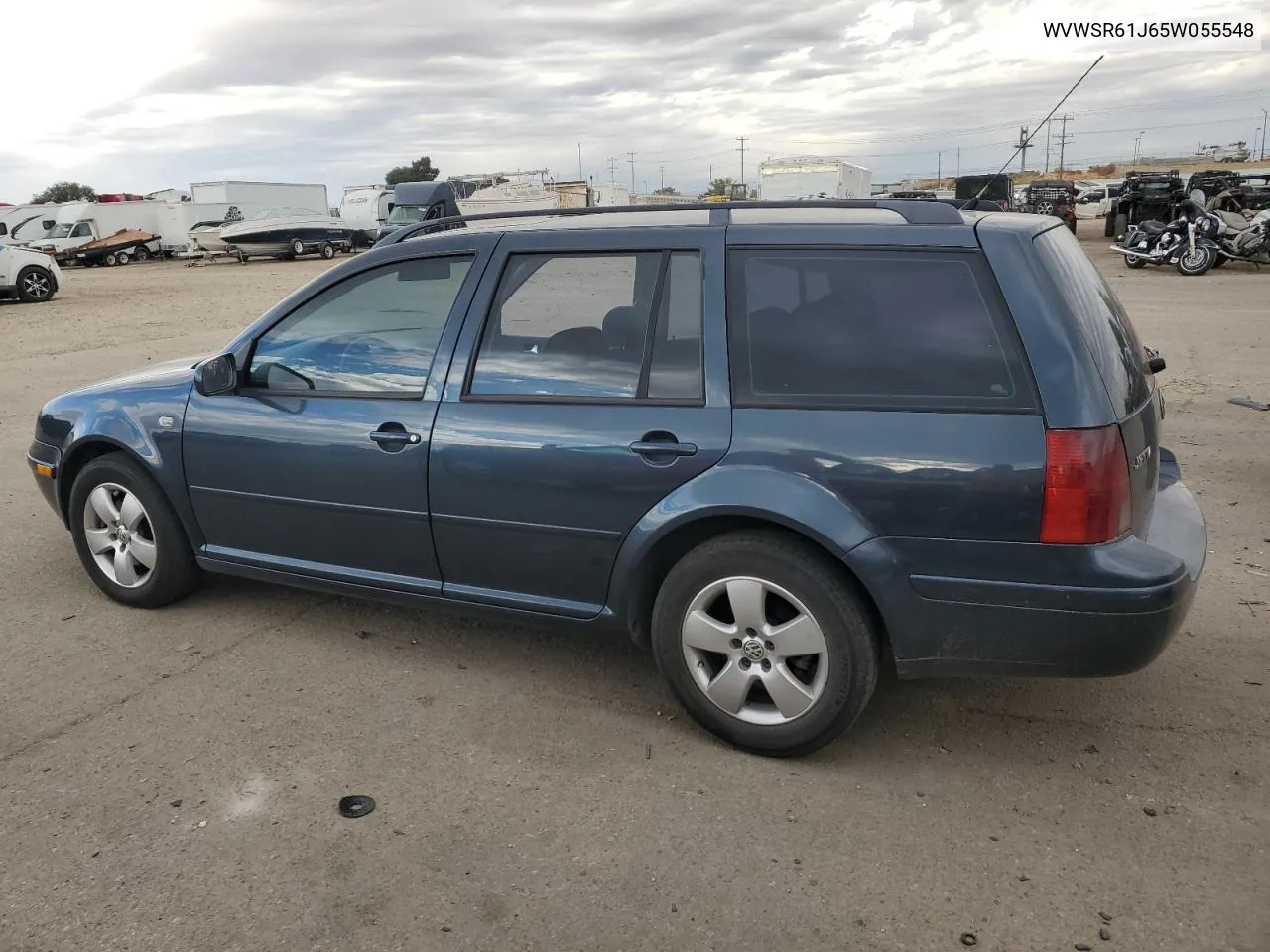 2005 Volkswagen Jetta Gls Tdi VIN: WVWSR61J65W055548 Lot: 77361694