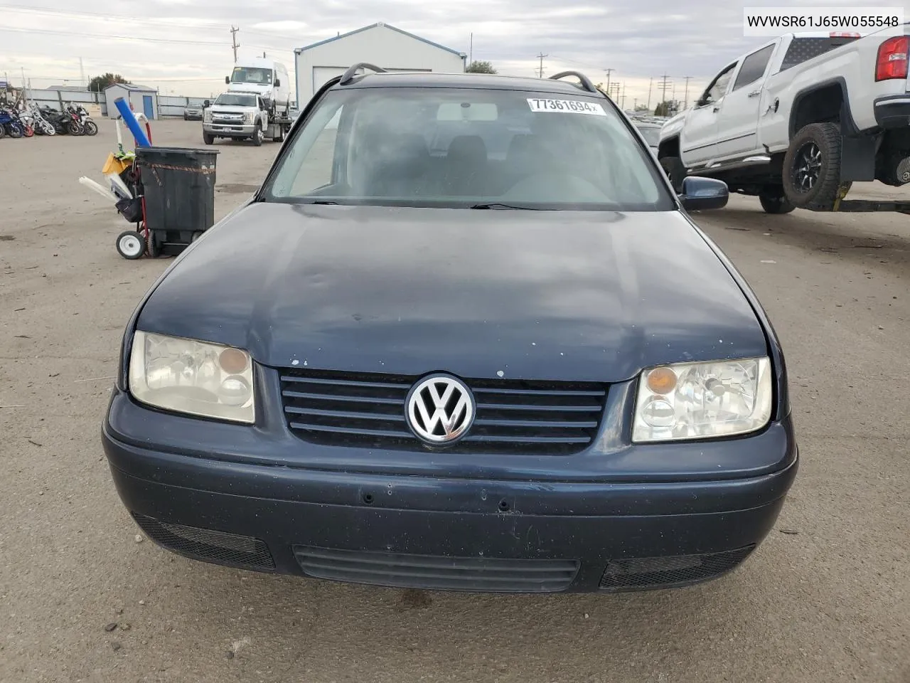 2005 Volkswagen Jetta Gls Tdi VIN: WVWSR61J65W055548 Lot: 77361694