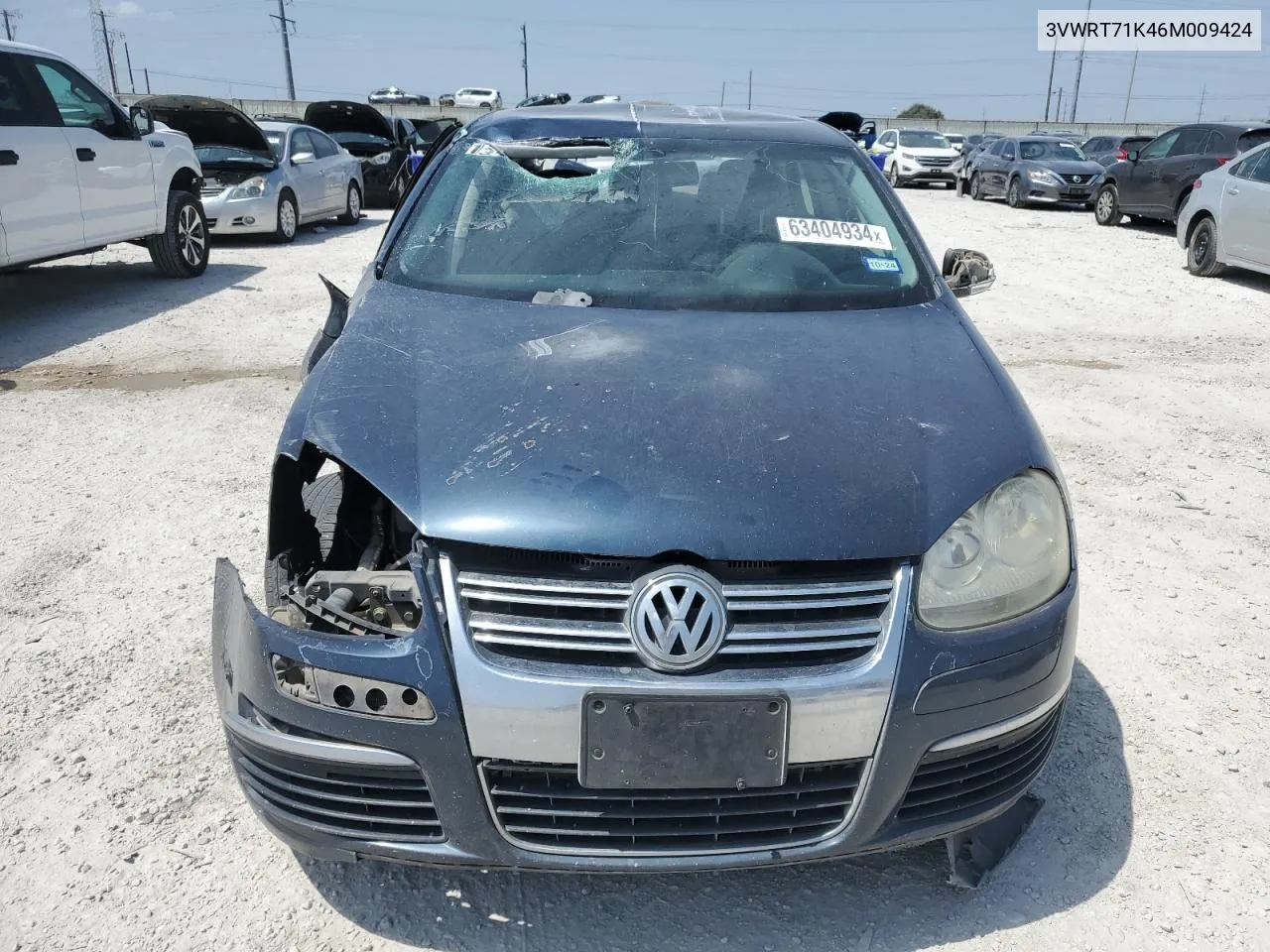 2006 Volkswagen Jetta Tdi VIN: 3VWRT71K46M009424 Lot: 63404934