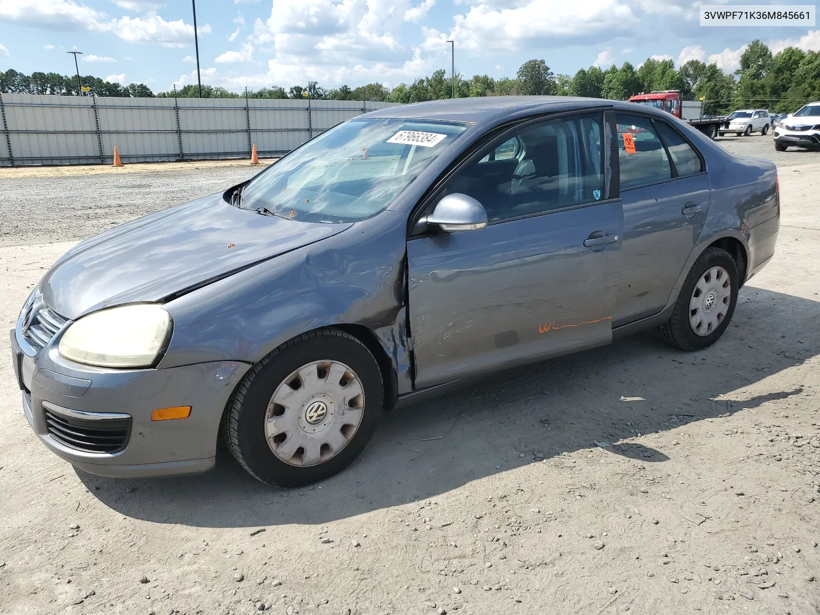 2006 Volkswagen Jetta Value VIN: 3VWPF71K36M845661 Lot: 67966384