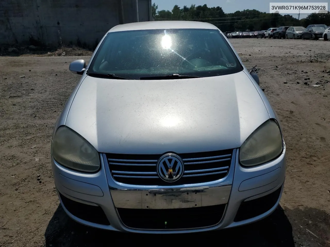 2006 Volkswagen Jetta 2.5 VIN: 3VWRG71K96M753928 Lot: 69424454