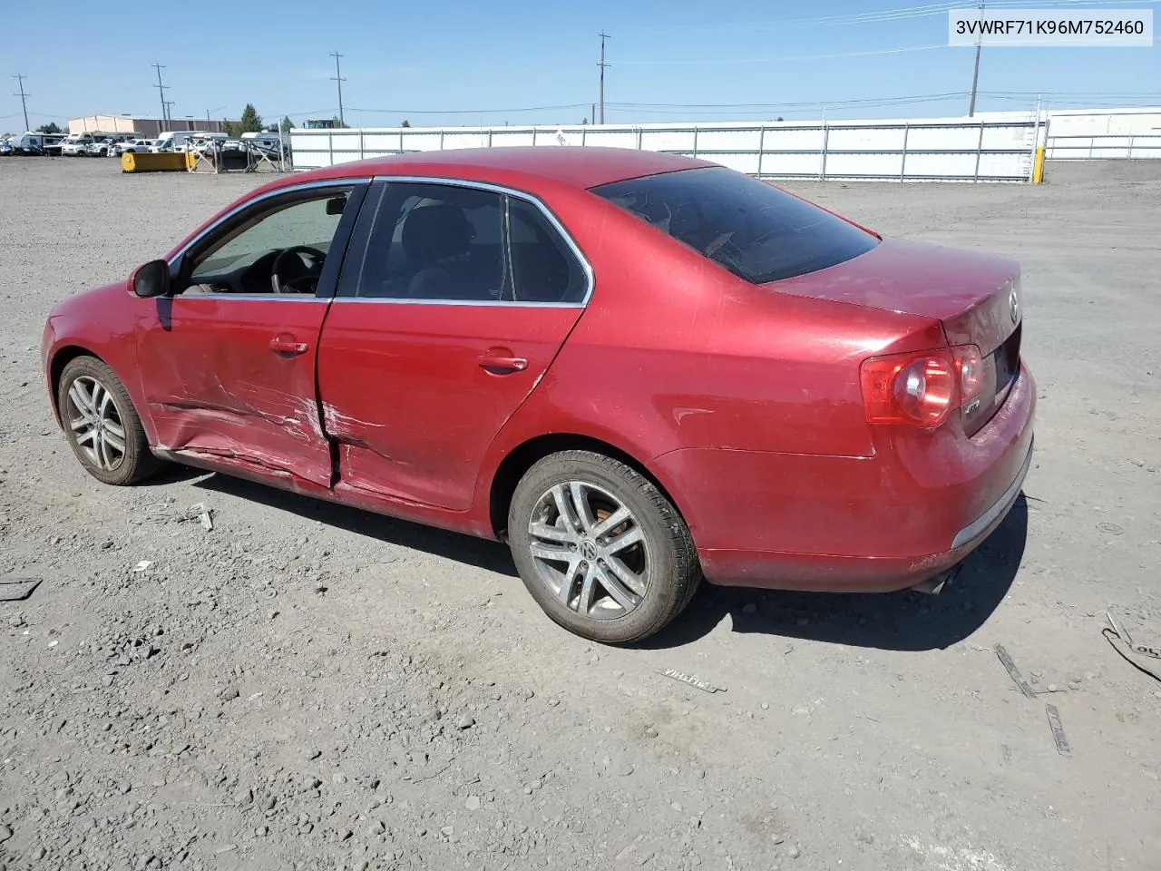 2006 Volkswagen Jetta 2.5 VIN: 3VWRF71K96M752460 Lot: 69676344